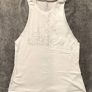 Adidas trefoil muscle tank